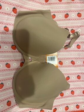 NWT BlissfulBenefits by Warner’s soothing underwire Nude bra size 38D